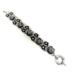 😍Hot Trend Alert! BOHO GLAM Rosette Bracelet Pewter